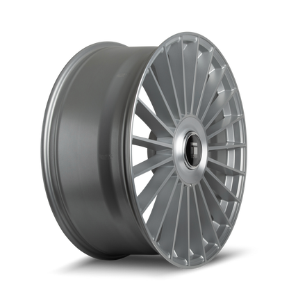 TOUREN TOUREN TR10 3610 SATIN SILVER MACHINED 24X10 5-112/5-120 35MM 74.1MM