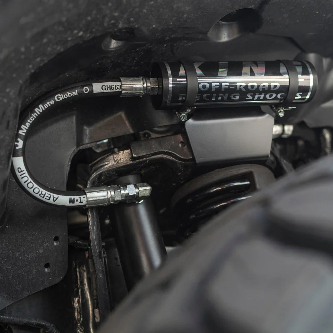 CARLI SUSPENSION Dodge Pintop 2.5" Shock Package, 2013+ 3500 4x4, Diesel, Auto Leveling Air Suspension