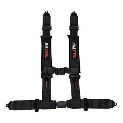 2" 4-Point Harness Seat Belt with Push Button Release