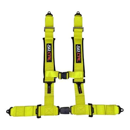 2" 4-Point Harness Seat Belt with Push Button Release