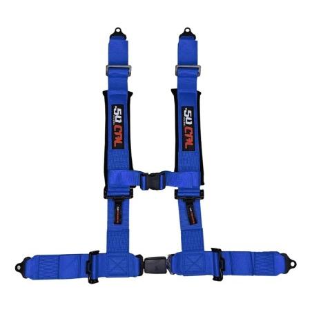 2" 4-Point Harness Seat Belt with Push Button Release