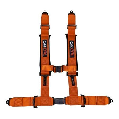 2" 4-Point Harness Seat Belt with Push Button Release