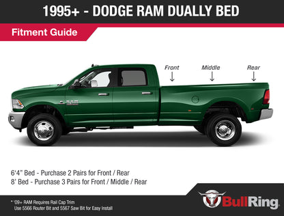 Raised Fit Retractable Tie-Down Anchors | 1998-2014 Ford F150 and 1998-2016 Ford Super Duty | 1999-2013 Chevrolet/GMC | 1995-2008 Dodge RAM | 1995+ Dodge RAM Dually | - SpeedStrap