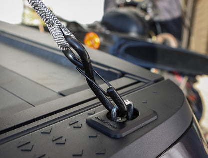 Raised Fit Retractable Tie-Down Anchors | 2009+ Dodge RAM | 2014 -2019 Toyota Tundra - Crew Max | 2022+ Hyundai Santa Cruz | - SpeedStrap