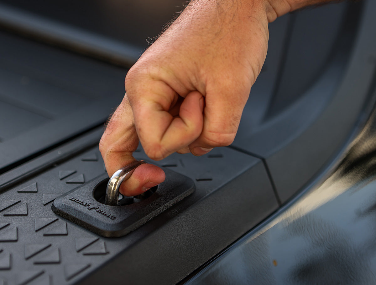 Raised Fit Retractable Tie-Down Anchors | 2009+ Dodge RAM | 2014 -2019 Toyota Tundra - Crew Max | 2022+ Hyundai Santa Cruz | - SpeedStrap