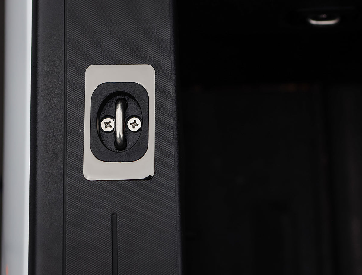 Gunmetal Flush Fit Retractable Tie-Down Anchors | 2014 + Chevy Silverado and GMC Sierra |  - SpeedStrap