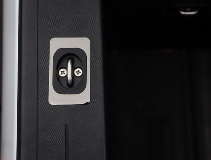 Gunmetal Flush Fit Retractable Tie-Down Anchors | 2014 + Chevy Silverado and GMC Sierra |  - SpeedStrap