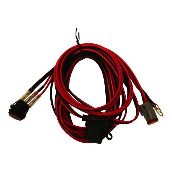 4"-6" E-Series / 10" SR-Series Light Bar Wire Harness