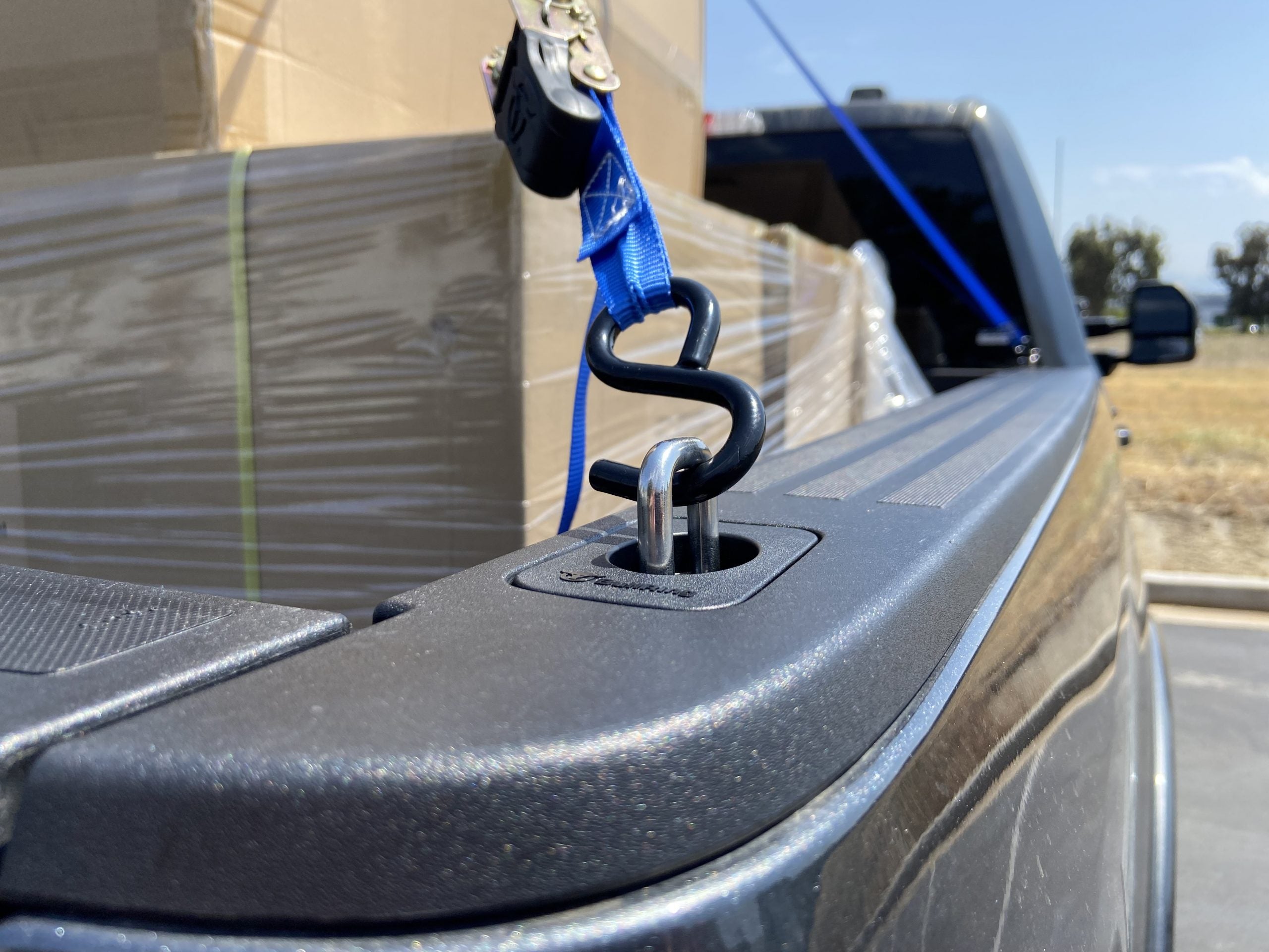 Ford Flush Fit Retractable Tie Down Anchors | 2015+ Ford F150 | 2017+ Ford Super Duty | 2017+ Ford Raptor - SpeedStrap