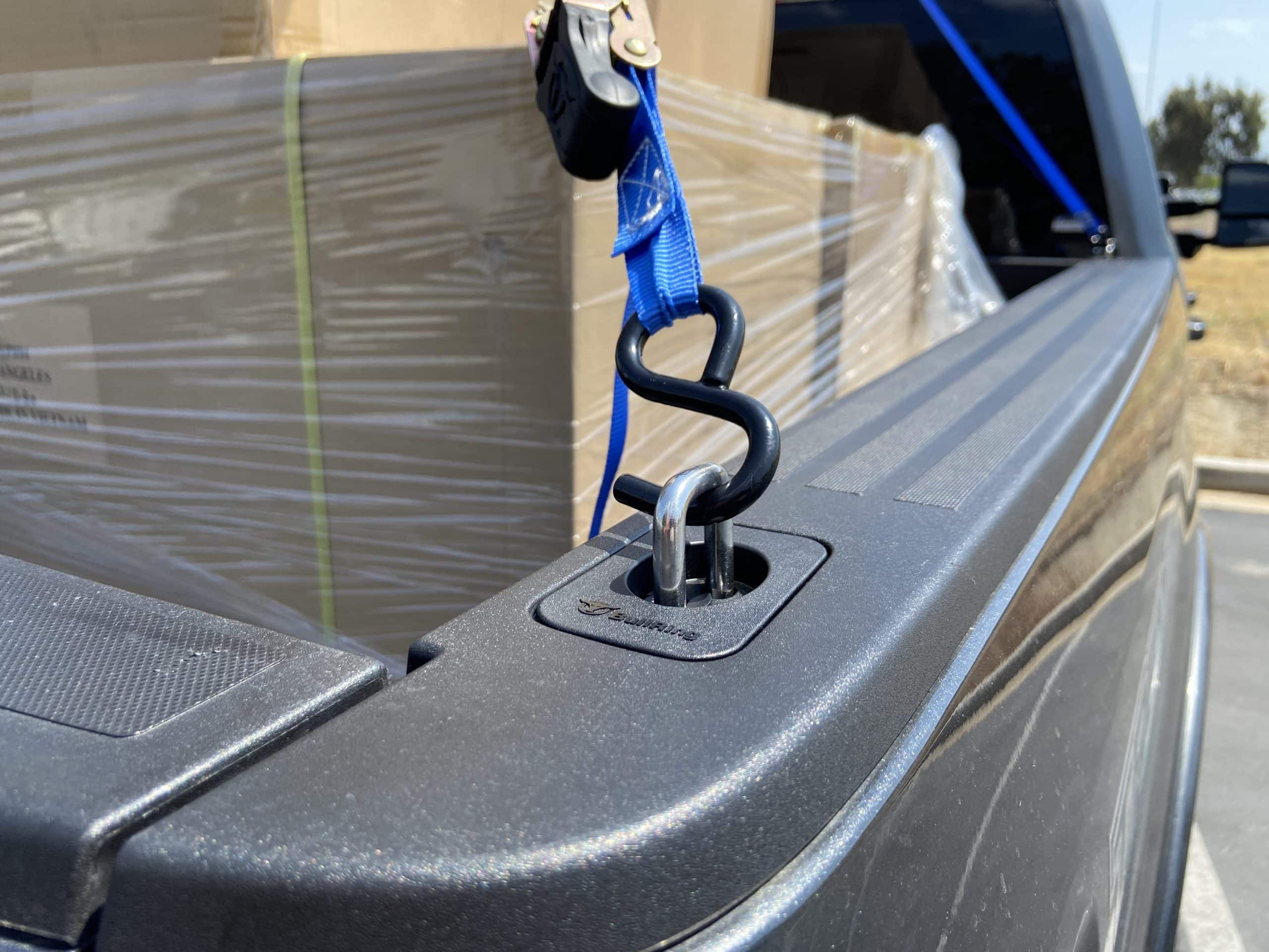 Ford Flush Fit Retractable Tie Down Anchors | 2015+ Ford F150 | 2017+ Ford Super Duty | 2017+ Ford Raptor - SpeedStrap