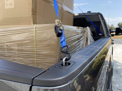 Ford Flush Fit Retractable Tie Down Anchors | 2015+ Ford F150 | 2017+ Ford Super Duty | 2017+ Ford Raptor - SpeedStrap