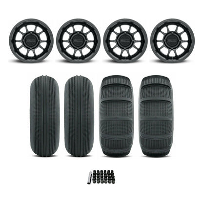 Can Am Maverick R 409 Bead Grip Wheel / Sand Series Tire Package