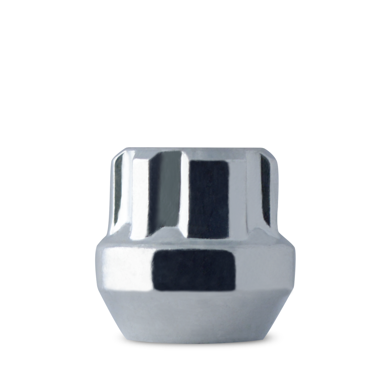 Mr Lugnut OPEN END ACORN LOCKS [LONG] 9/16 IN. - 18RH CHROME  0.89 IN.