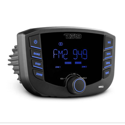 DS18 3in LCD screen 2 Zones 4 volts Output BT RDS 4 x 40 Watts Headunit