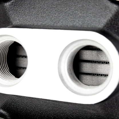 Mishimoto Universal Air-To-Water Intercooler Dual Pass (500hp) - Opposite Side Inlet/Outlet