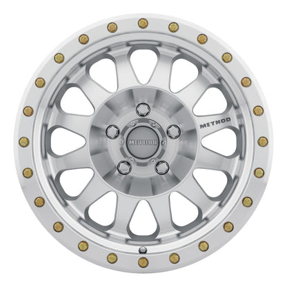 Method MR304 Double Standard 17x8.5 0mm Offset 5x5.5 108mm CB Machined/Clear Coat Wheel