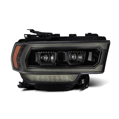 Alpha Rex 19-22 Ram 2500/3500/4500/5500 LUXX-Series LED Projector Headlights Alpha-Black