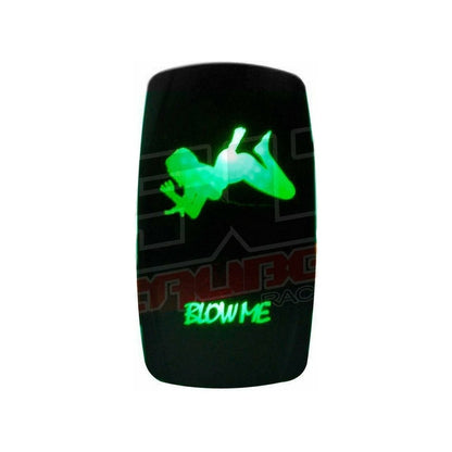 "Blow Me" Waterproof Rocker Switch