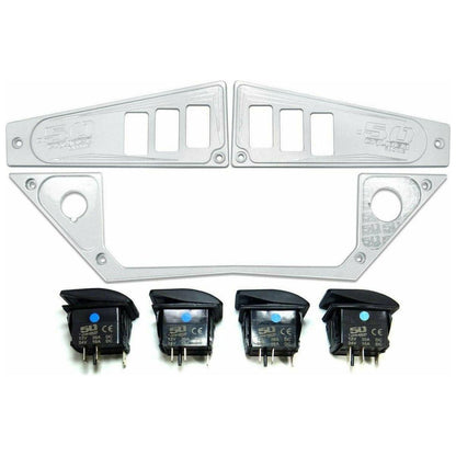 Polaris RZR XP 1000 (2017-2023) Ride Command 6 Switch Dash Panel