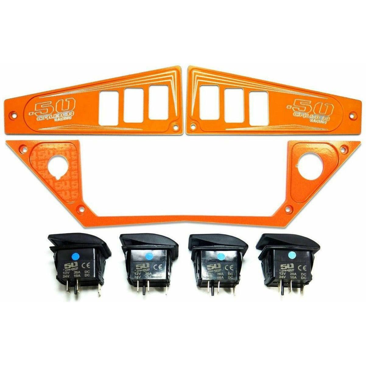 Polaris RZR XP 1000 (2017-2023) Ride Command 6 Switch Dash Panel