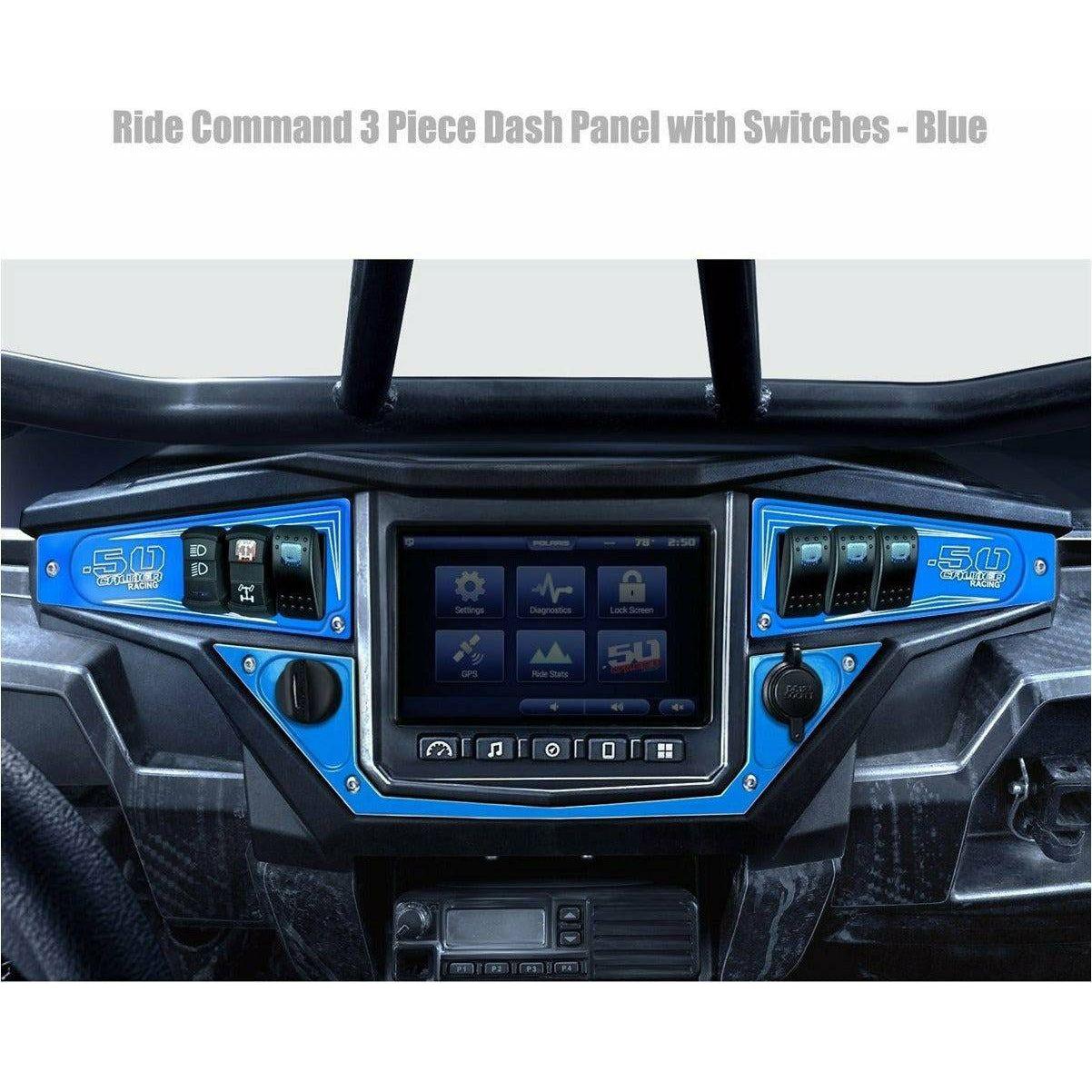 Polaris RZR XP 1000 (2017-2023) Ride Command 6 Switch Dash Panel