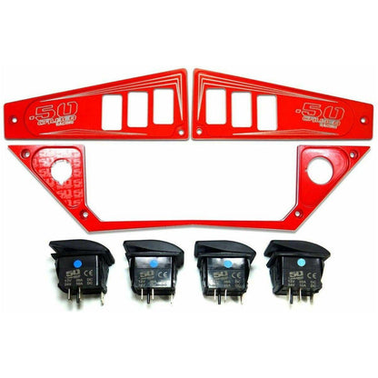 Polaris RZR XP 1000 (2017-2023) Ride Command 6 Switch Dash Panel