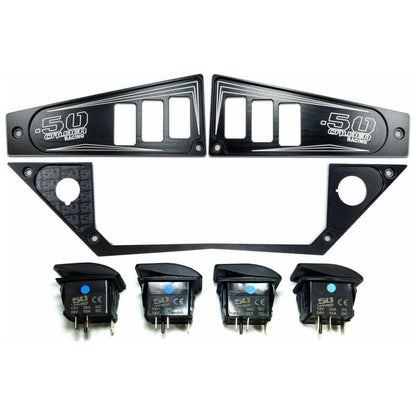 Polaris RZR XP 1000 (2017-2023) Ride Command 6 Switch Dash Panel