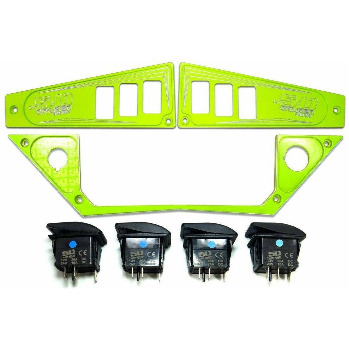 Polaris RZR XP 1000 (2017-2023) Ride Command 6 Switch Dash Panel