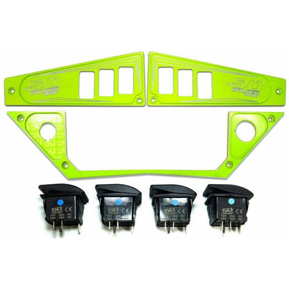 Polaris RZR XP 1000 (2017-2023) Ride Command 6 Switch Dash Panel