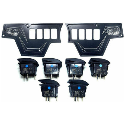 Polaris RZR XP 1000 8 Switch Dash Panel