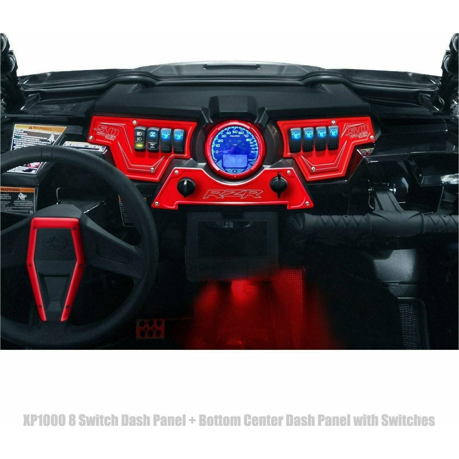 Polaris RZR XP 1000 8 Switch Dash Panel