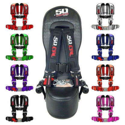 Polaris RZR XP 1000 Bump Seat with Harness (Fits XPT & 900 RZR)