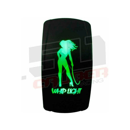 "Whip Light" Waterproof Rocker Switch