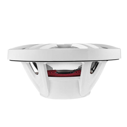 DS18 NXL Series Coaxial Marine Speaker w/ RGB Lights 6x9in 2-Way 125 Watts RMS 4 ohm White