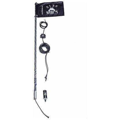 187 LED Whip with Flag (Single)