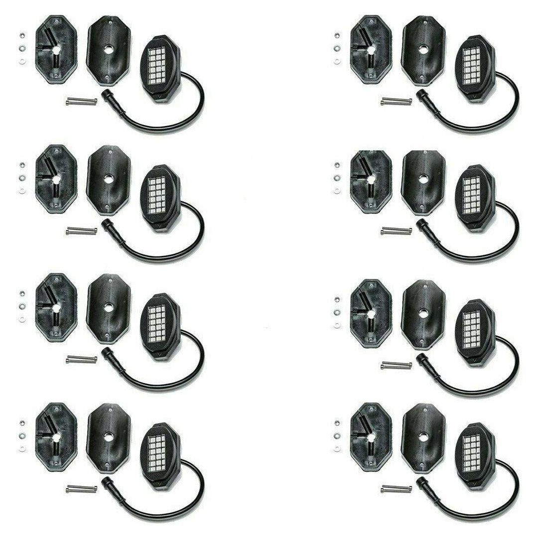 187 Style Rock Lights with Control Harness