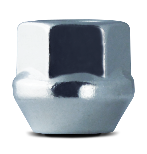 Mr Lugnut OPEN END BULGE ACORN 1/2 IN. - 20RH ZINC 3/4 IN. 0.87 IN.