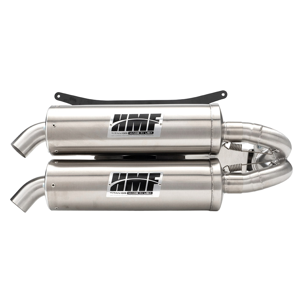 Polaris RZR Pro XP Titan Dual Full Turbo Back Exhaust