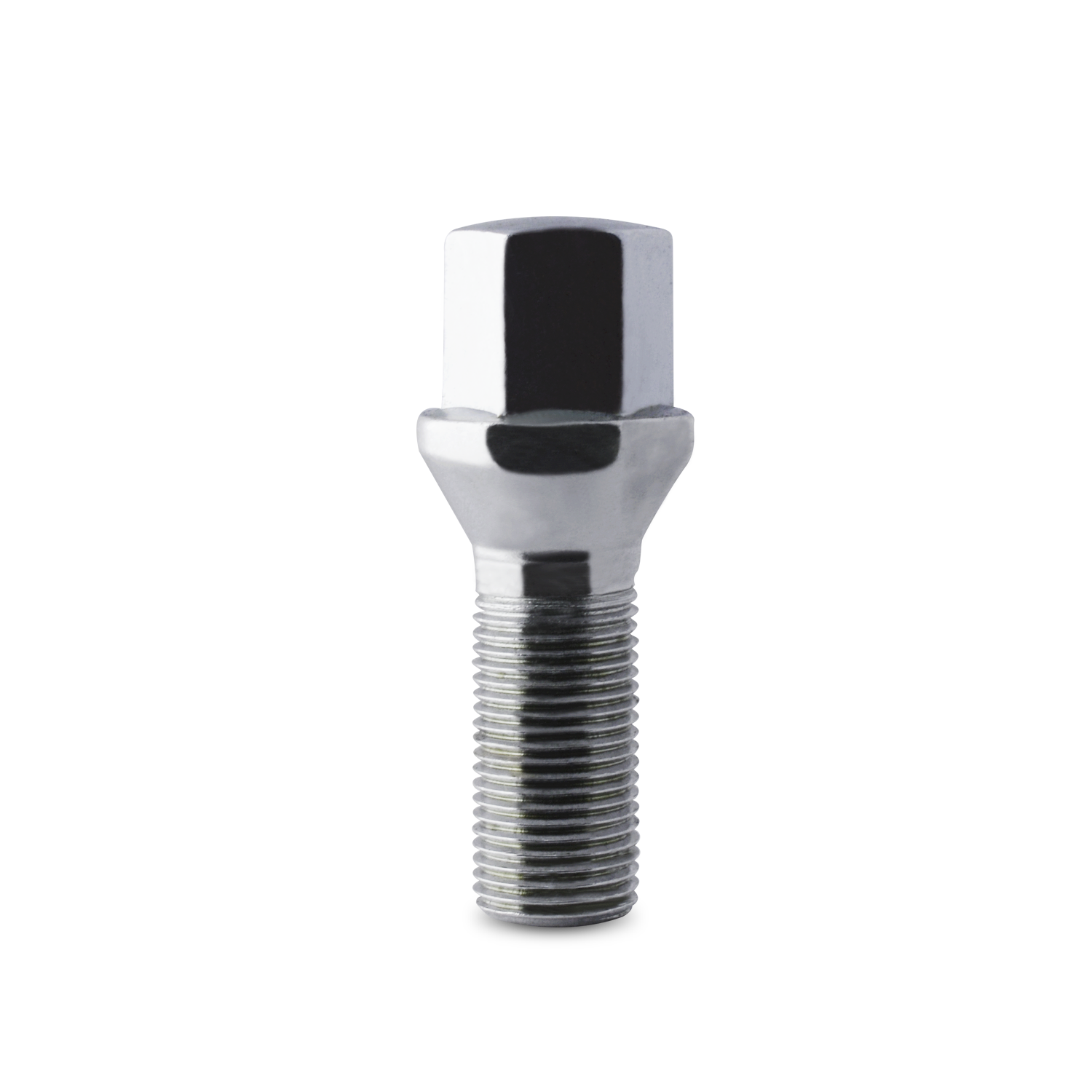 Mr Lugnut ACORN LUG BOLTS - CONICAL SEAT 12X1.25 CHROME 17MM HEX