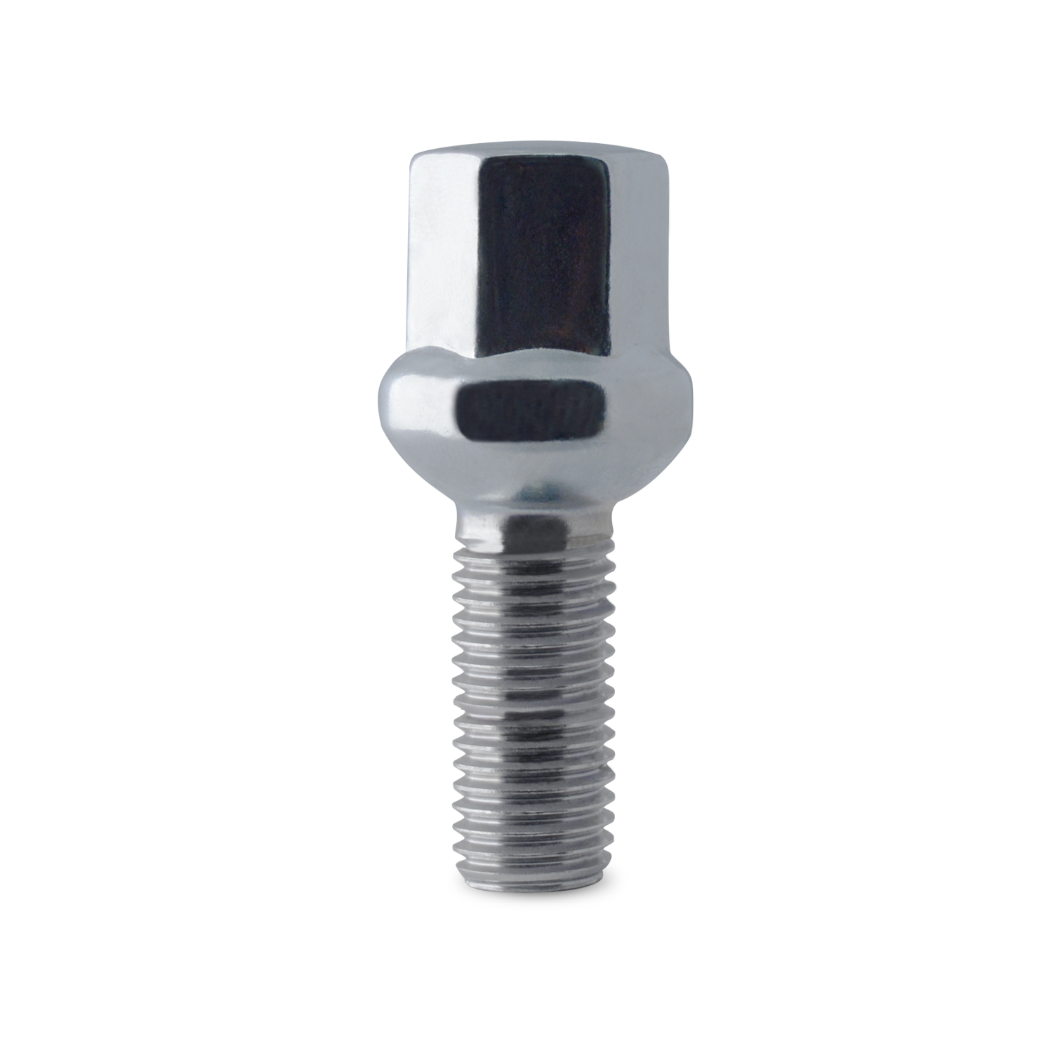 Mr Lugnut ACORN LUG BOLTS - BALL SEAT 12X1.50 CHROME 17MM HEX