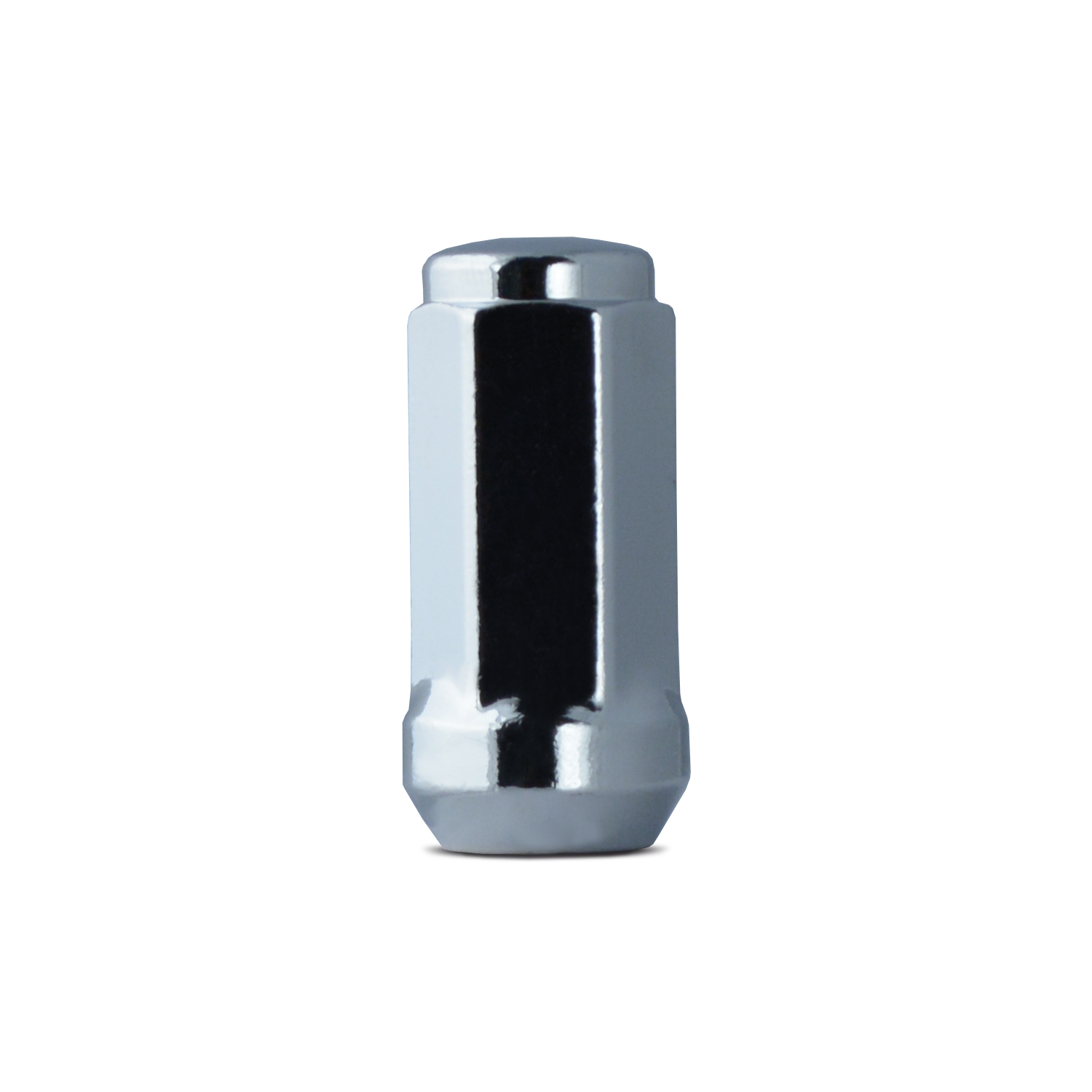 Mr Lugnut ACORN BULGE CLOSED END [XL] 9/16 IN. - 18RH CHROME 3/4 IN. 1.90 IN.