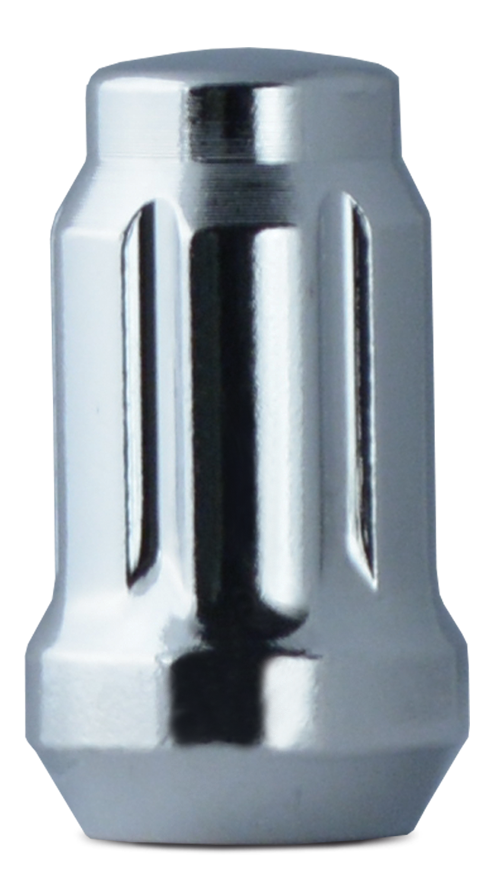 Mr Lugnut CLOSED END SPLINE - PASSENGER 7/16 IN. - 20RH CHROME  1.42 IN.