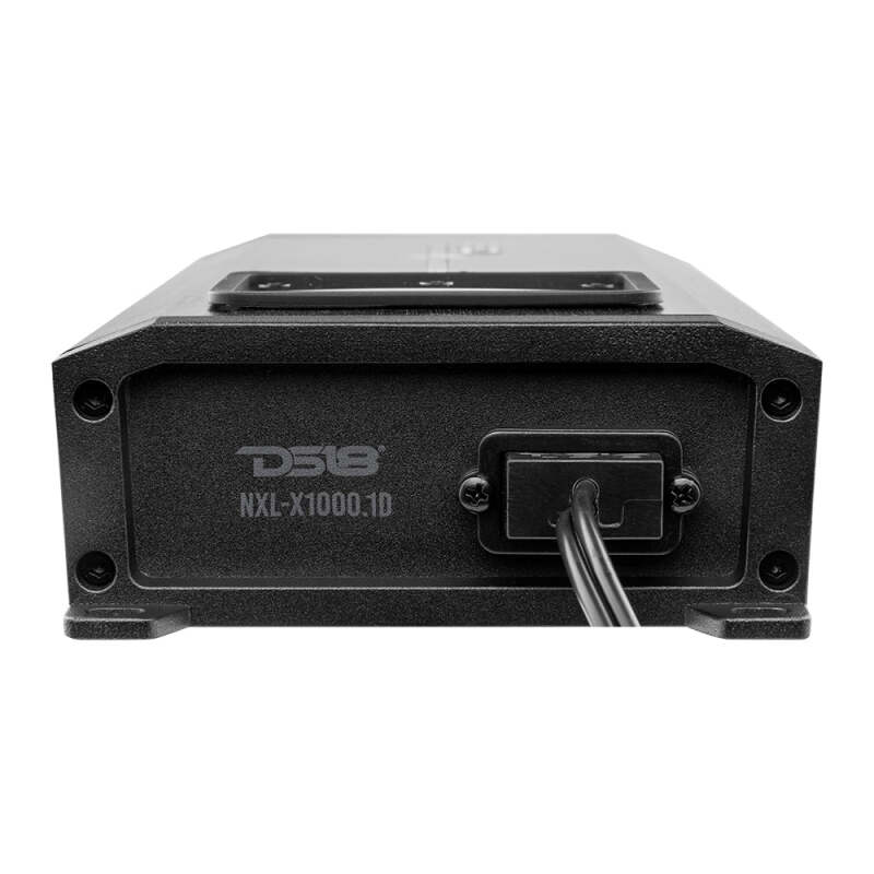 DS18 1-Channel Class-D Amp Monoblock 1 x 1000 Watts RMS at1 ohm IP67 Waterproof Rating
