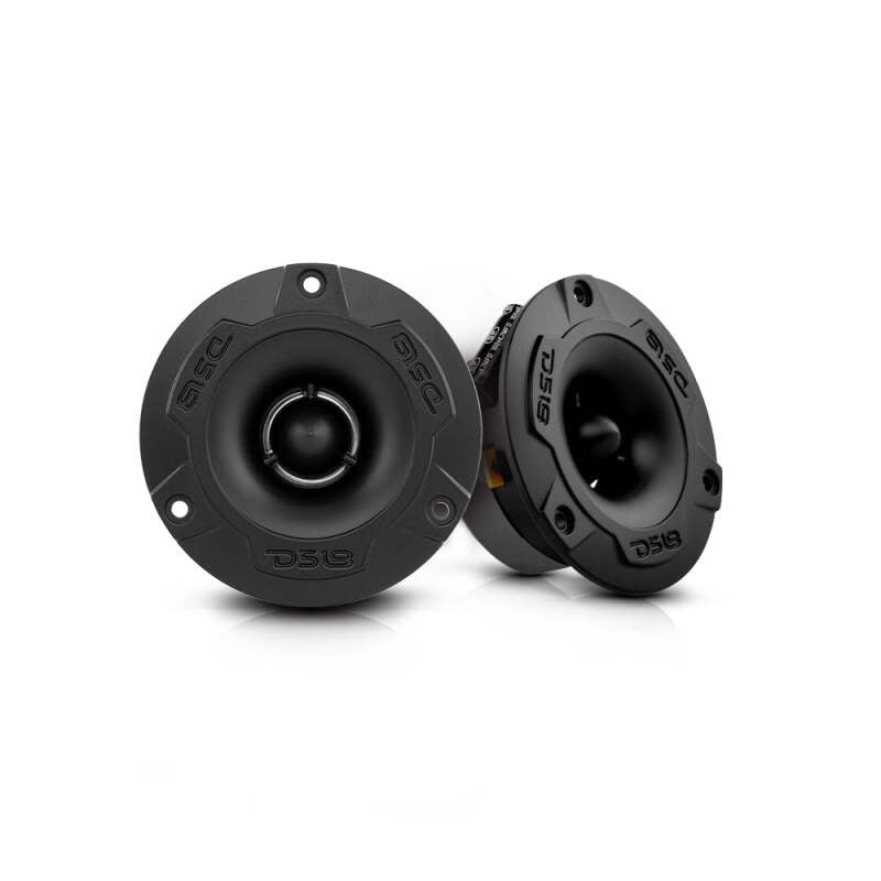 DS18 3.8in Super Bullet Tweeter 120 Watts RMS 1in Aluminum Vc 4 ohm Black