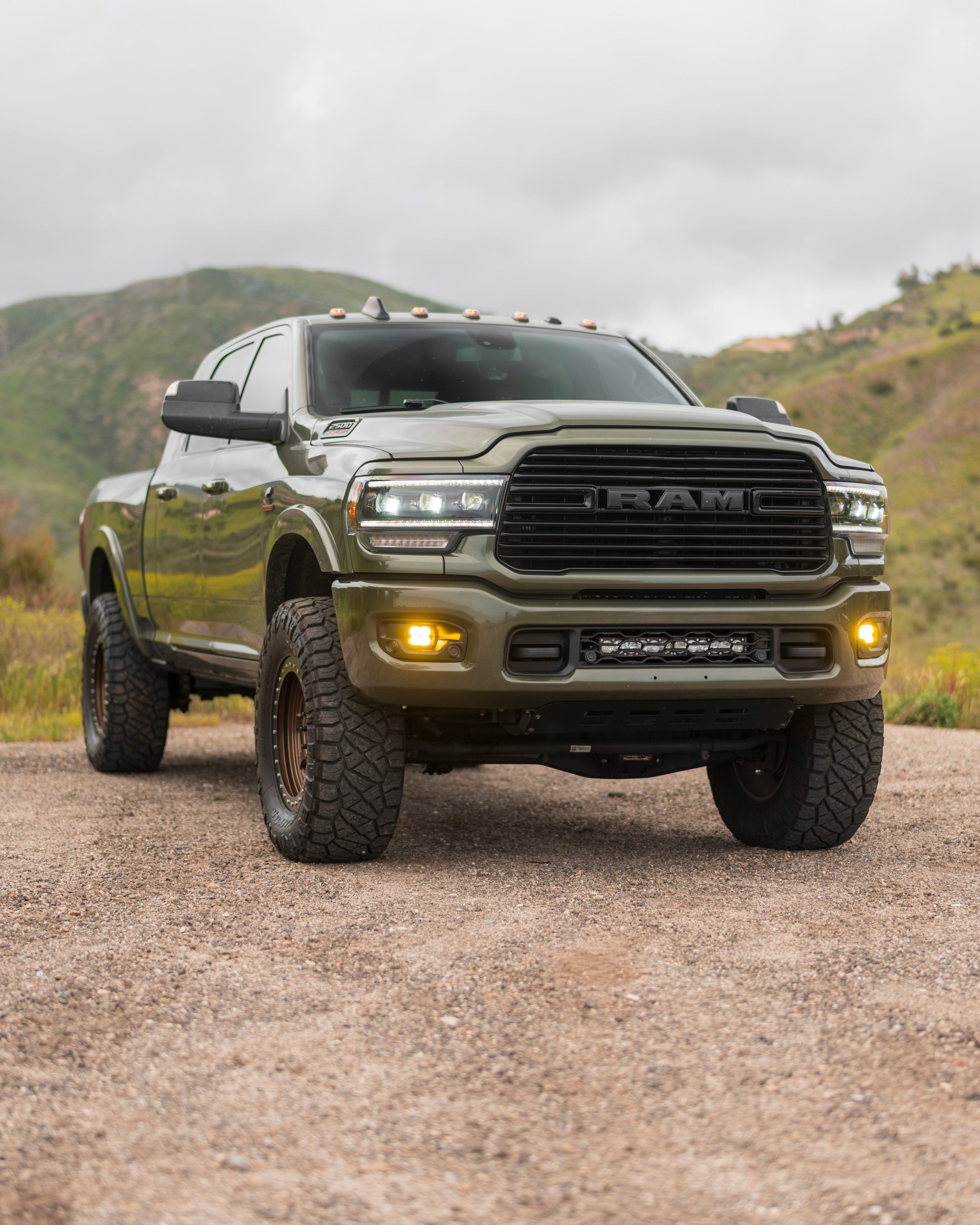 Diode Dynamics SS3 Fog Light Kit 5th Gen 2019-2024 Ram 2500/3500 Laramie / Limited / Power Wagon
