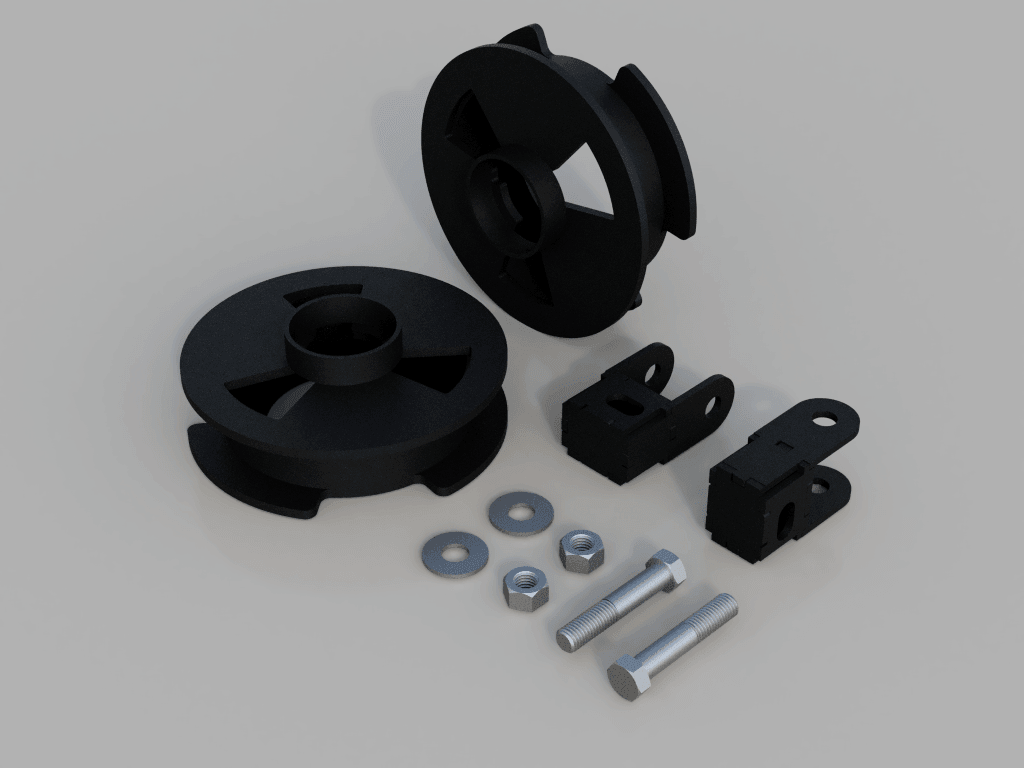 Traxda 2014-2019 Dodge Ram 2500 4x4 - 2" Rear Lift