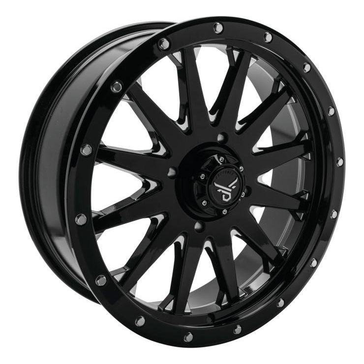 Wagon Wheel (Black/Machined)