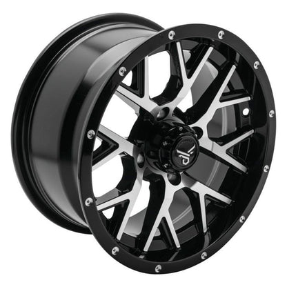 Barbwire Wheel (Black/Machined)