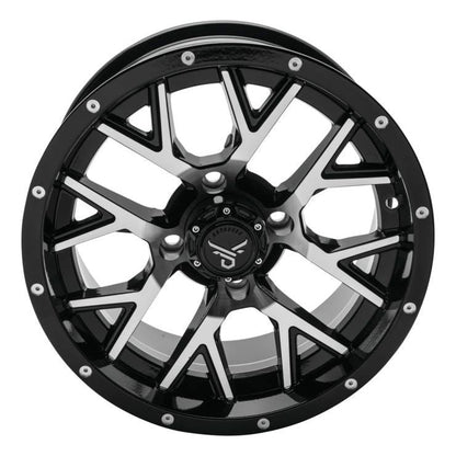 Barbwire Wheel (Black/Machined)