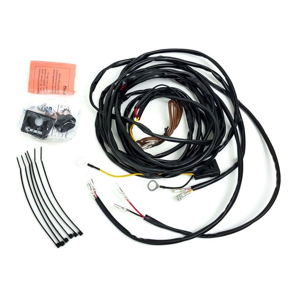 Cyclone LED Universal Wiring Harness for 2 Lights